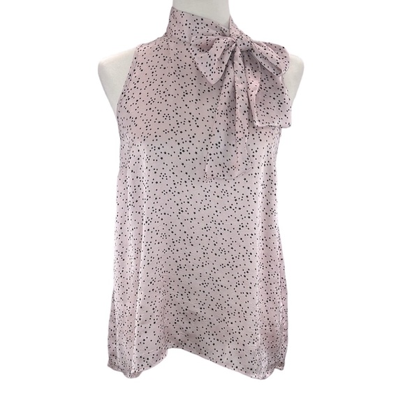 Free People Stars Tie Neck Blouse - Picture 2 of 5